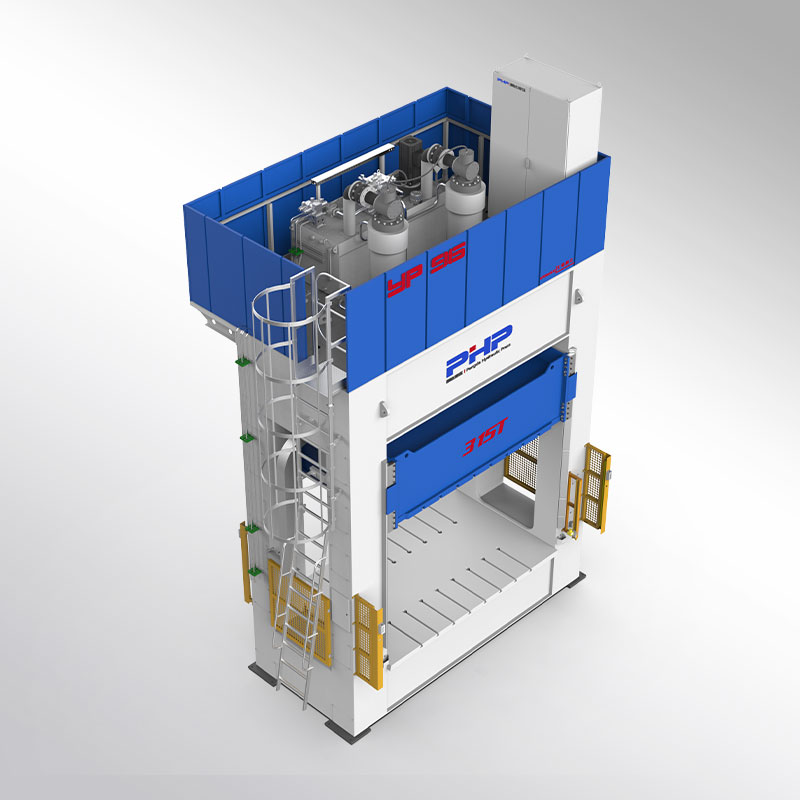 Hydraulický lis na veko kufra Hydraulický lis na veko kufra