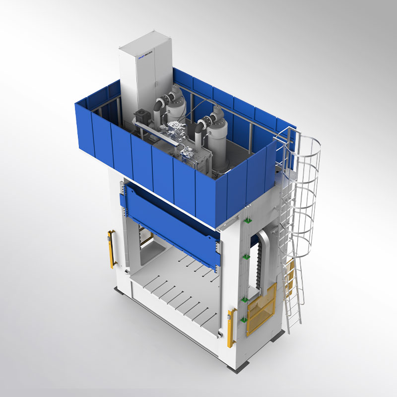 Hydraulický lis na operadlo sedadla z konopnej plsti Hydraulický lis na operadlo sedadla z konopnej plsti